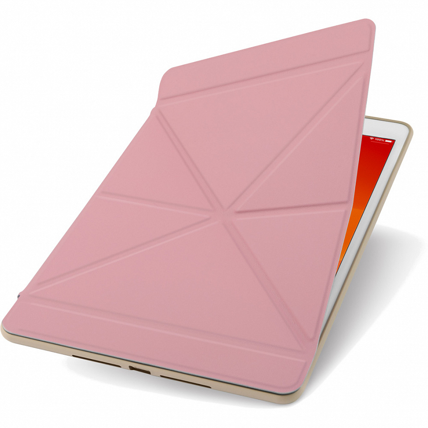 Чехол-накладка Moshi VersaCover для iPad 10.2 розовый