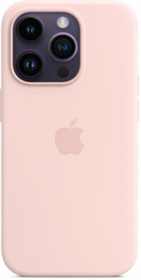 Чехол Apple Silicone MagSafe для iPhone 14 Pro (MPTH3FEA), розовый мел 2